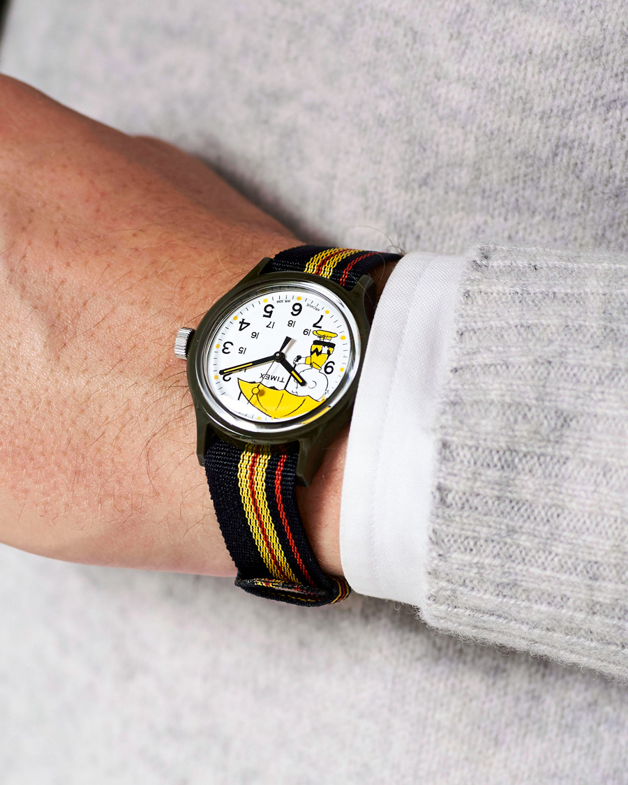 Herre | Timex MK1 Resin Charlie Brown White Dial | Timex | MK1 Resin Charlie Brown White Dial