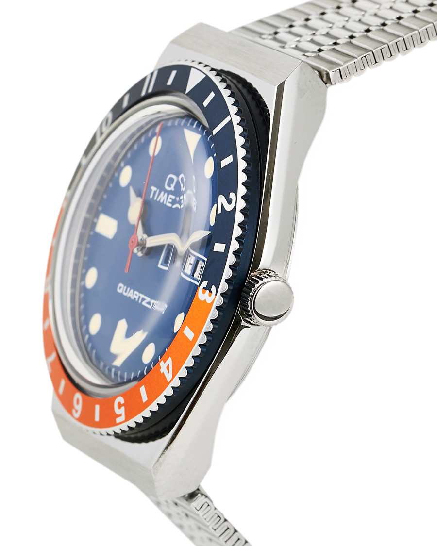 Herre | Timex Q Reissue 1979 Blue/Orange | Timex | Q Reissue 1979 Blue/Orange