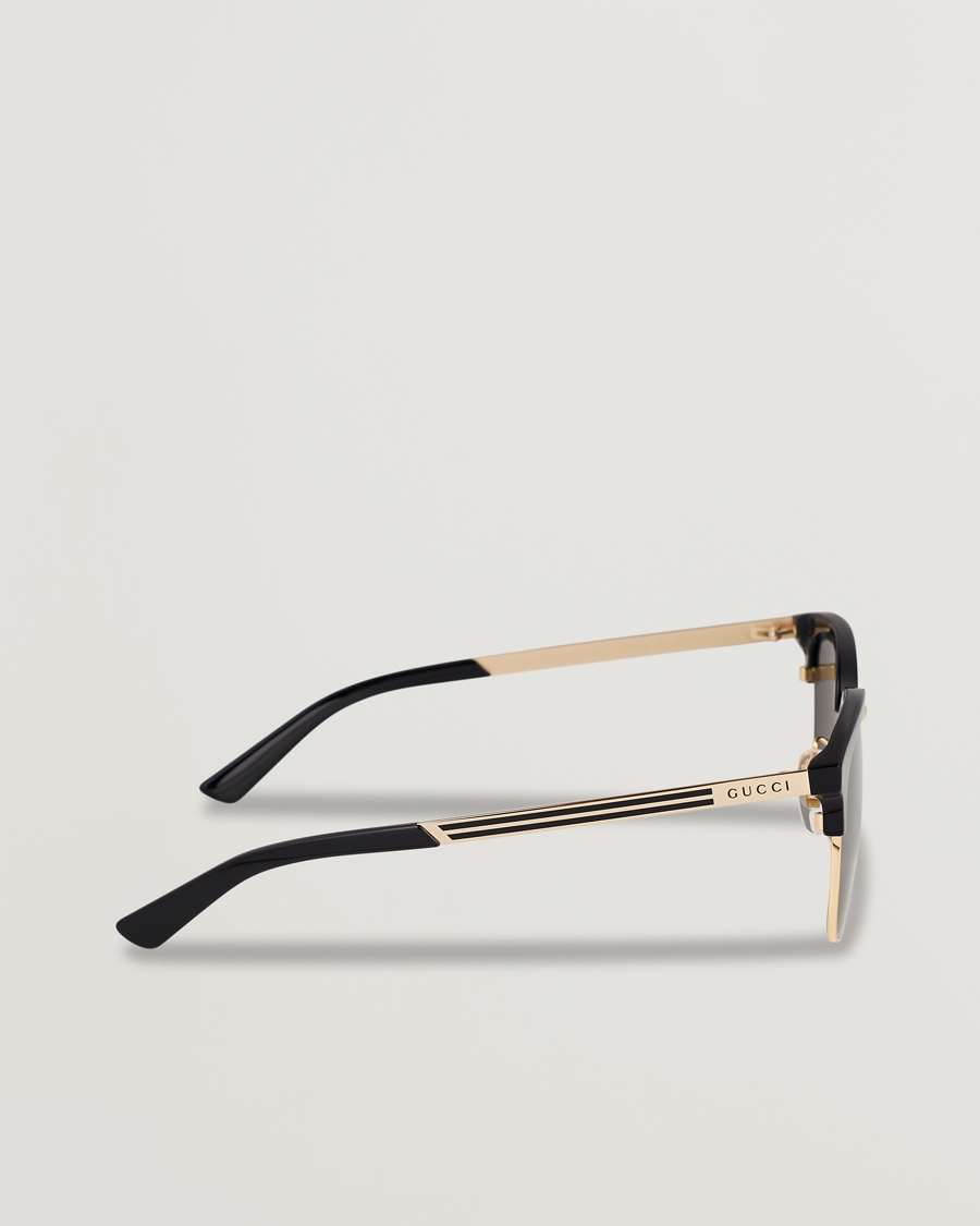 Herre | Gucci GG0697S Sunglasses Black | Gucci | GG0697S Sunglasses Black