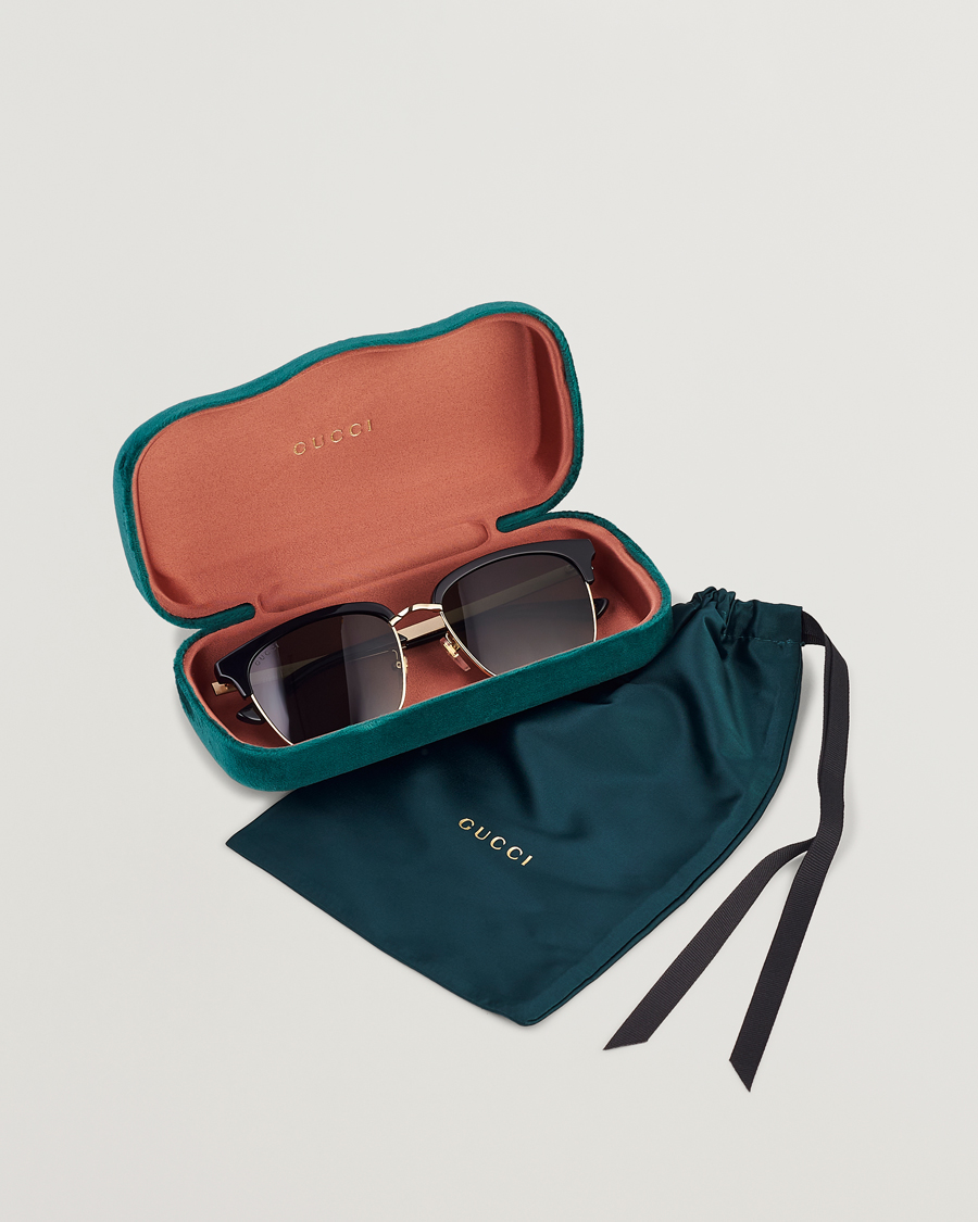 Herre | Gucci GG0697S Sunglasses Black | Gucci | GG0697S Sunglasses Black