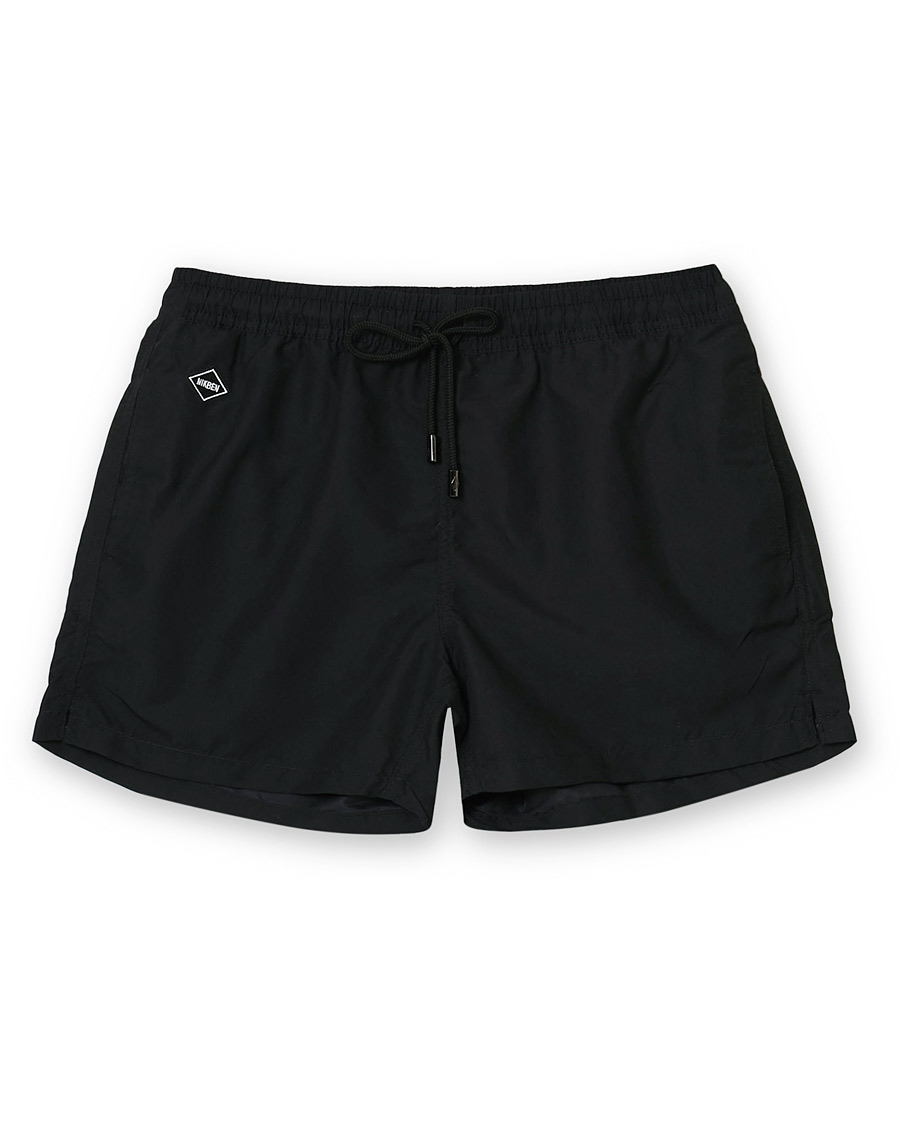 Herre | Badeshorts | NIKBEN | Plain Swim Shorts Black