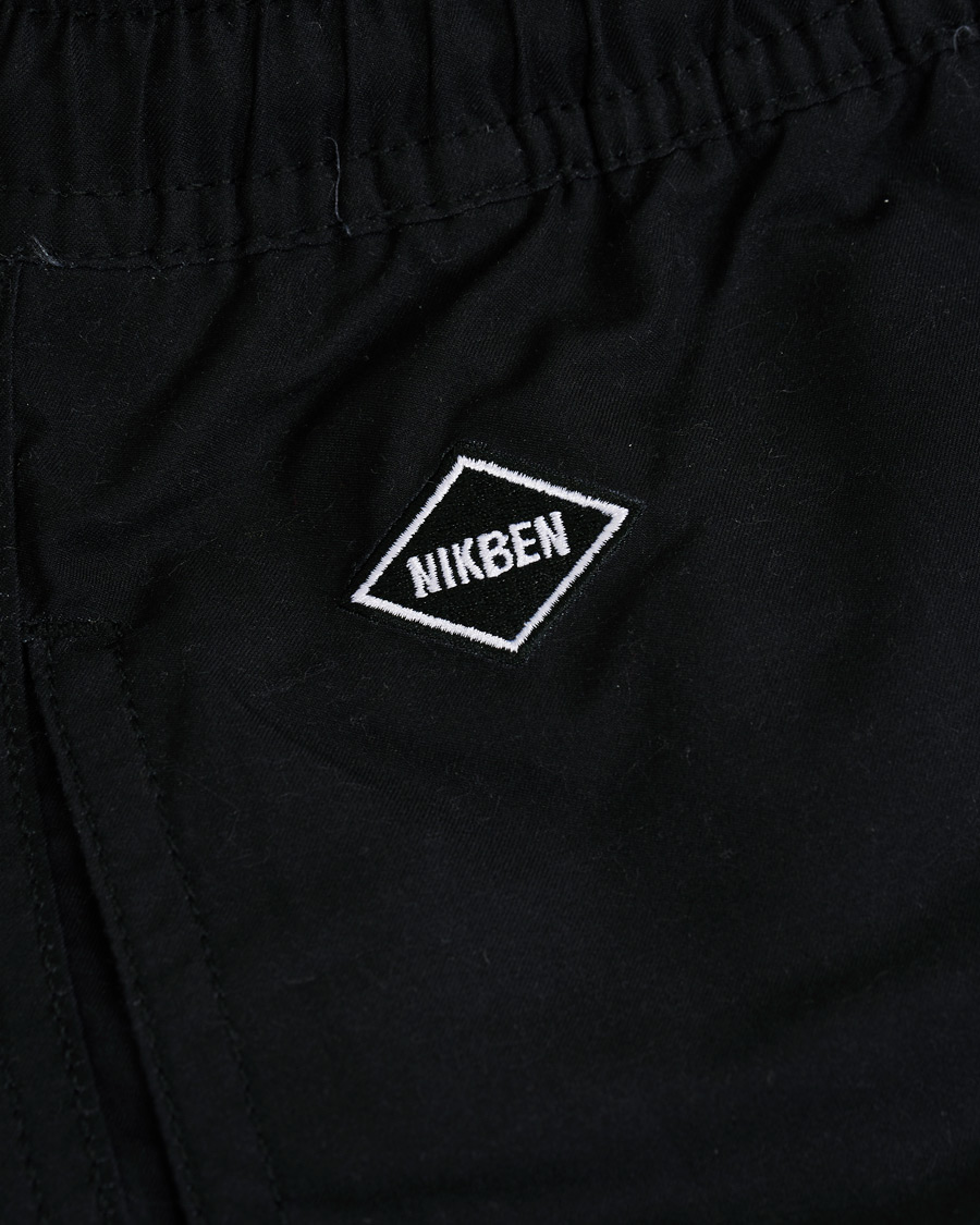 Herre | Badeshorts | NIKBEN | Plain Swim Shorts Black
