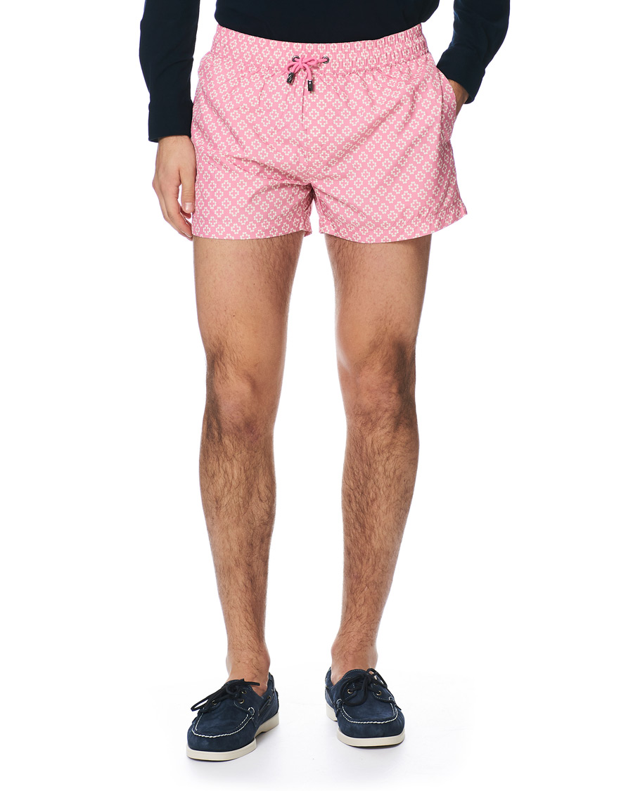 Herre | Badeshorts | NIKBEN | Studio Western Swim Shorts Pink/Off White