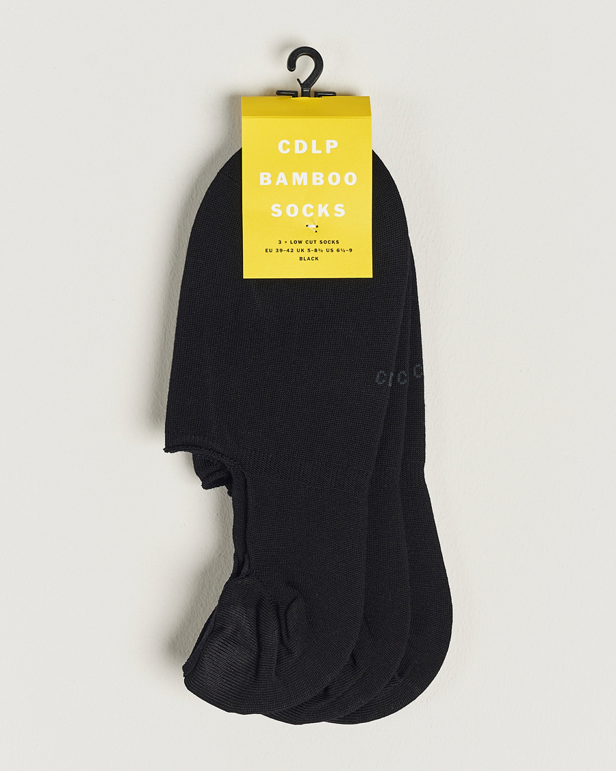 Herre | Undertøy | CDLP | 3-Pack No Show Socks Black