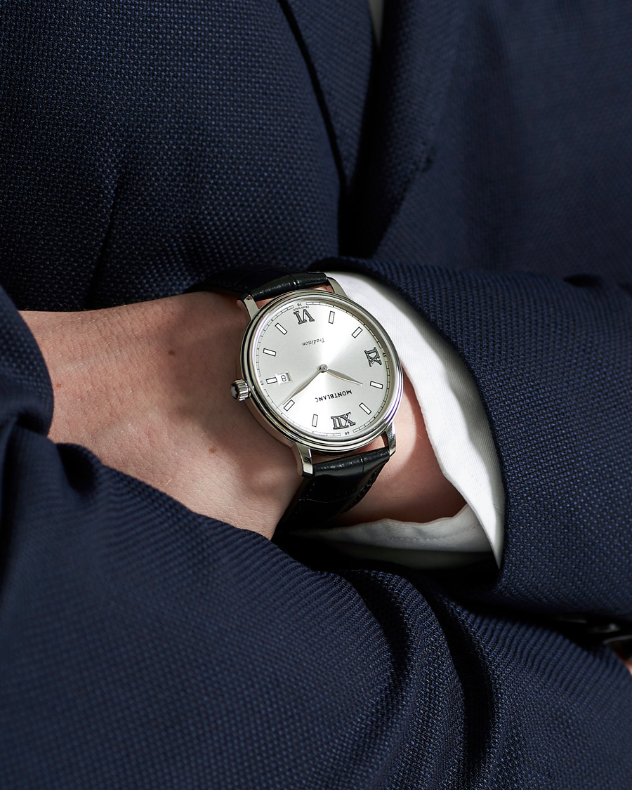 Herre | Montblanc Tradition Quartz 40mm White | Montblanc | Tradition Quartz 40mm White