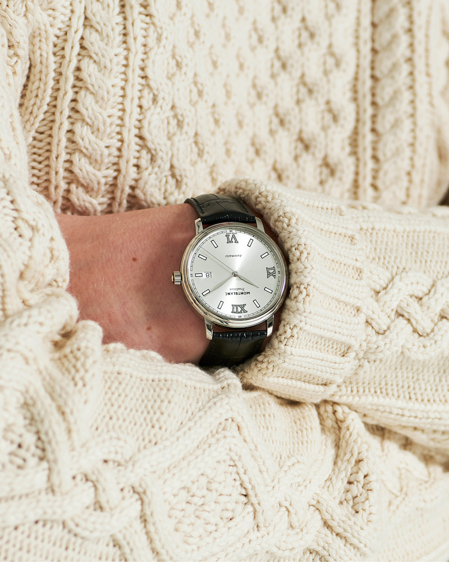 Herre | Montblanc Tradition Automatic 40mm White | Montblanc | Tradition Automatic 40mm White