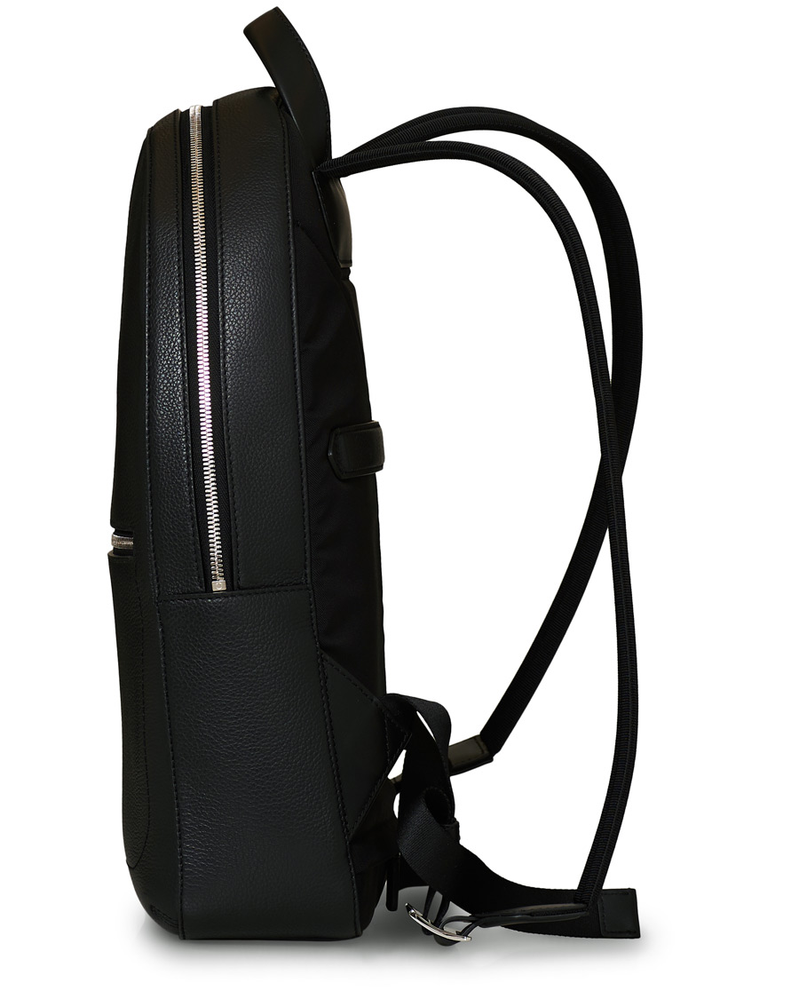 Herre | Montblanc MST Soft Grain Slim Backpack Black | Montblanc | MST Soft Grain Slim Backpack Black