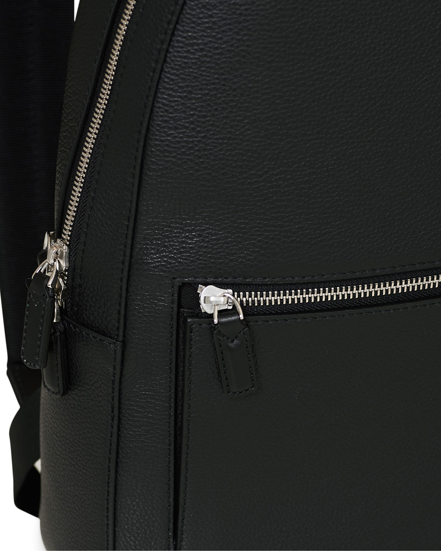 Herre | Montblanc MST Soft Grain Slim Backpack Black | Montblanc | MST Soft Grain Slim Backpack Black