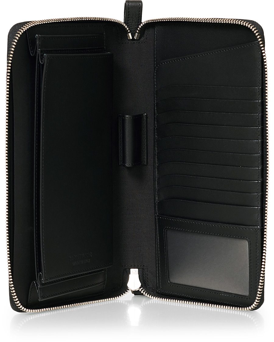 Herre | Montblanc MST Soft Grain Travel Wallet Black | Montblanc | MST Soft Grain Travel Wallet Black