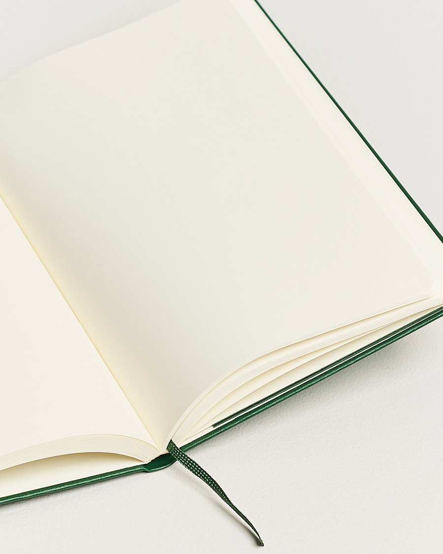 Herre | Livsstil | Moleskine | Plain Hard Notebook Large Myrtle Green