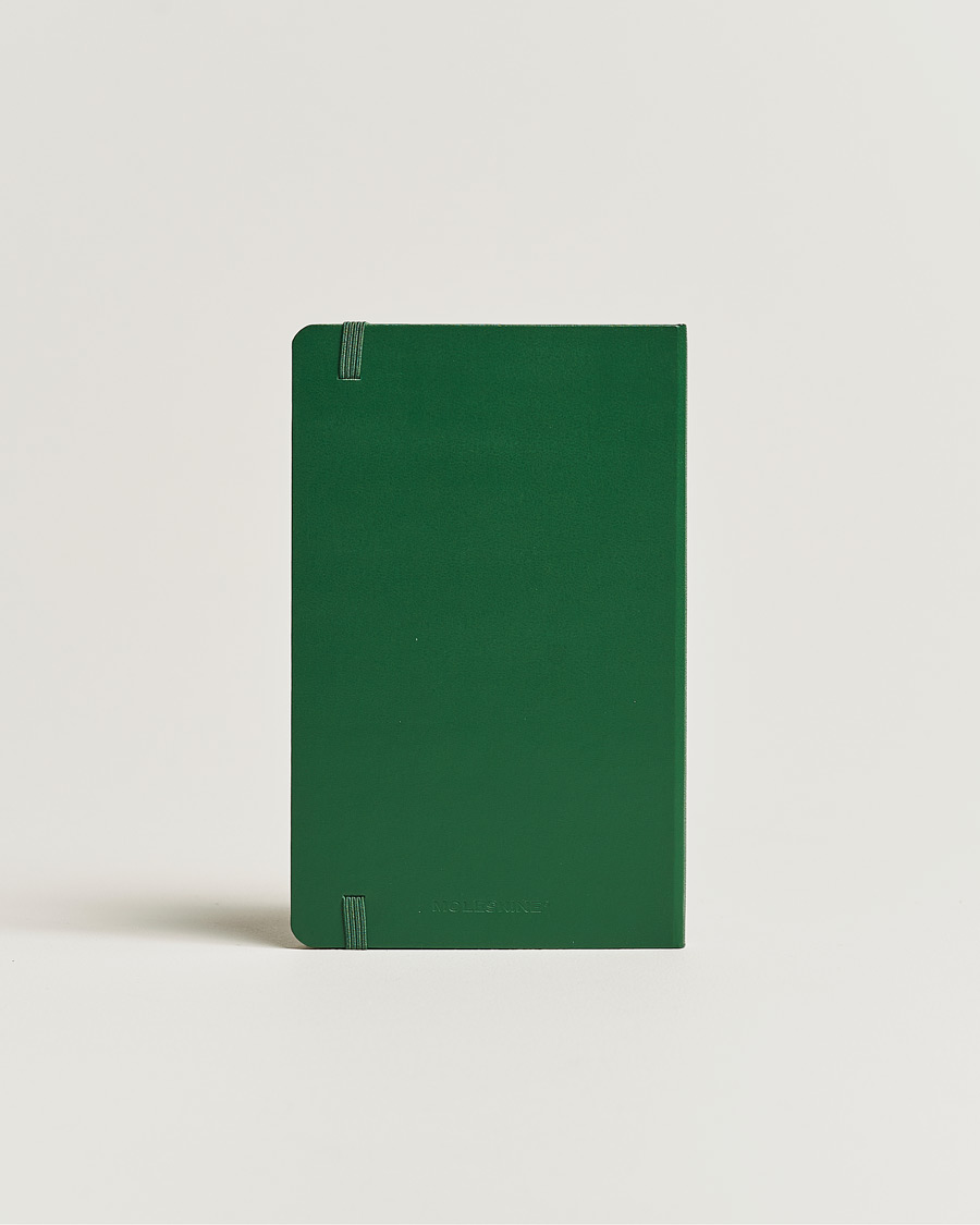 Herre | Notatbøker | Moleskine | Plain Hard Notebook Large Myrtle Green