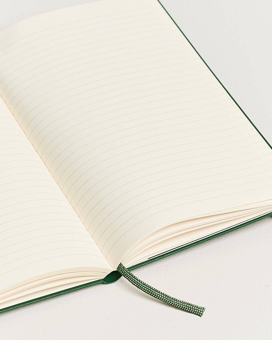 Herre | Livsstil | Moleskine | Ruled Hard Notebook Large Myrtle Green