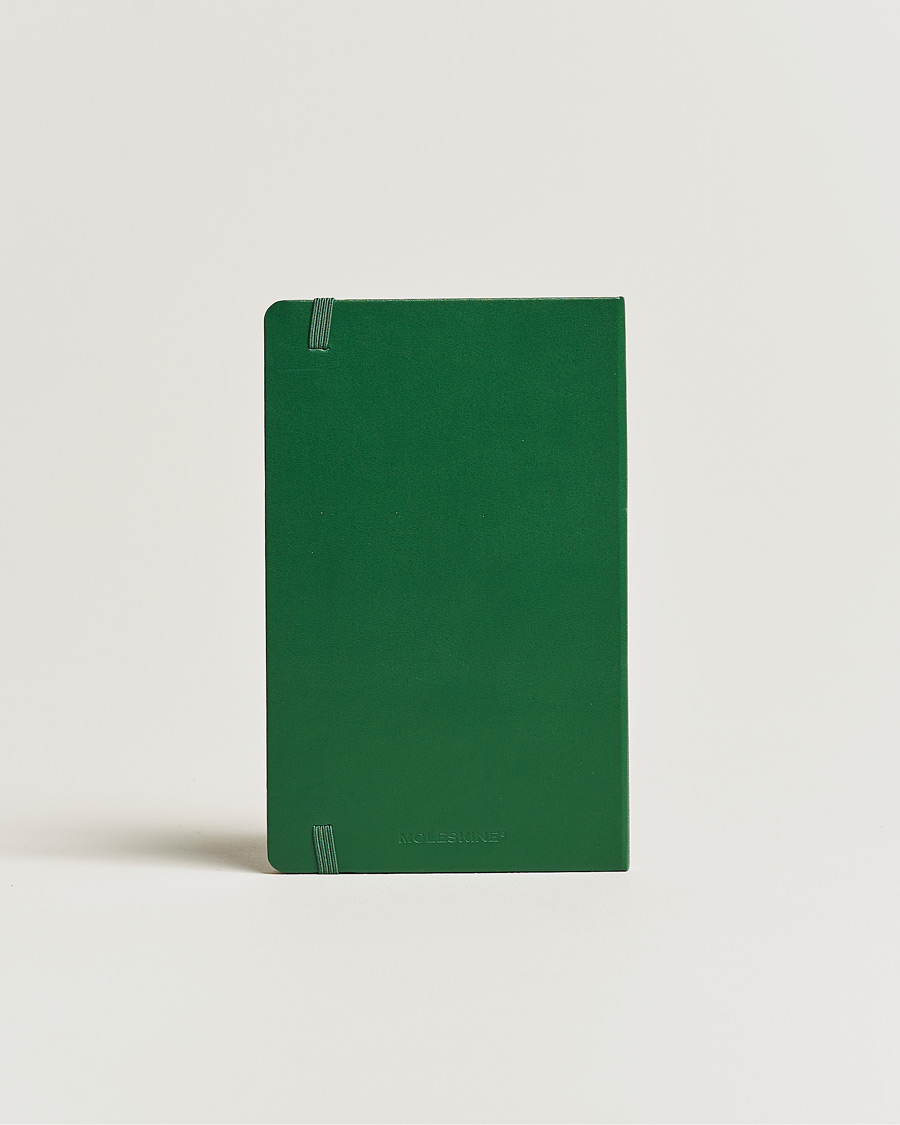 Herre | Moleskine Ruled Hard Notebook Large Myrtle Green | Moleskine | Ruled Hard Notebook Large Myrtle Green