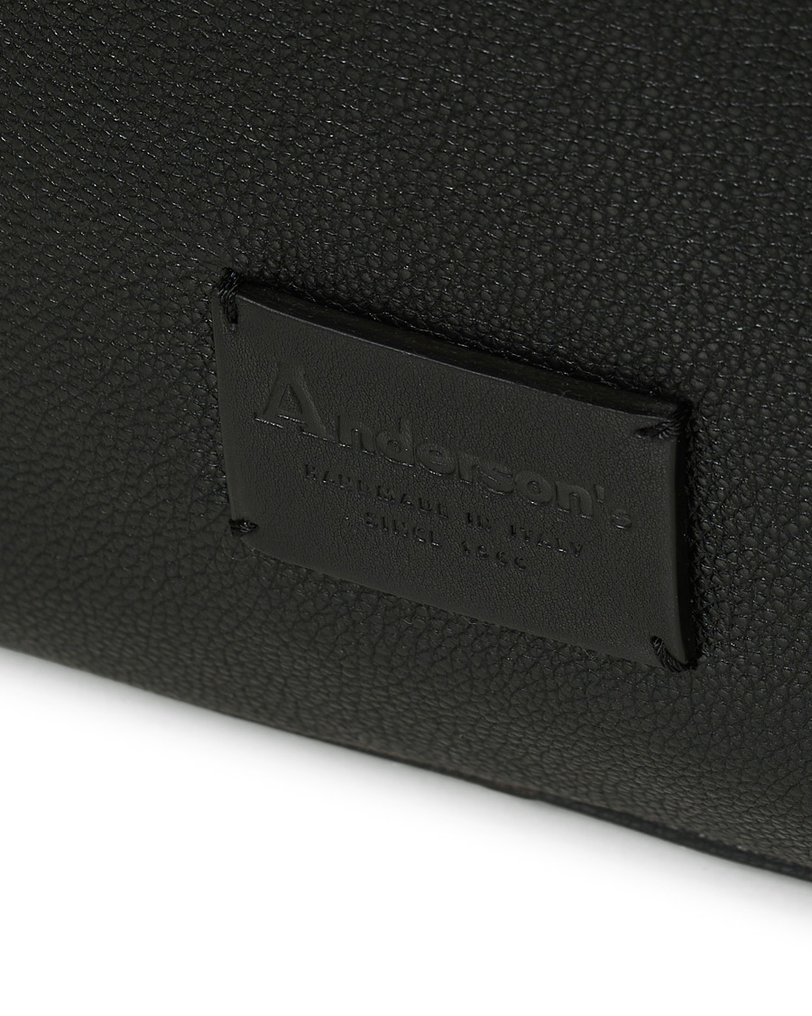 Herre | Anderson's Full Grain Leather Backpack Black | Anderson's | Full Grain Leather Backpack Black