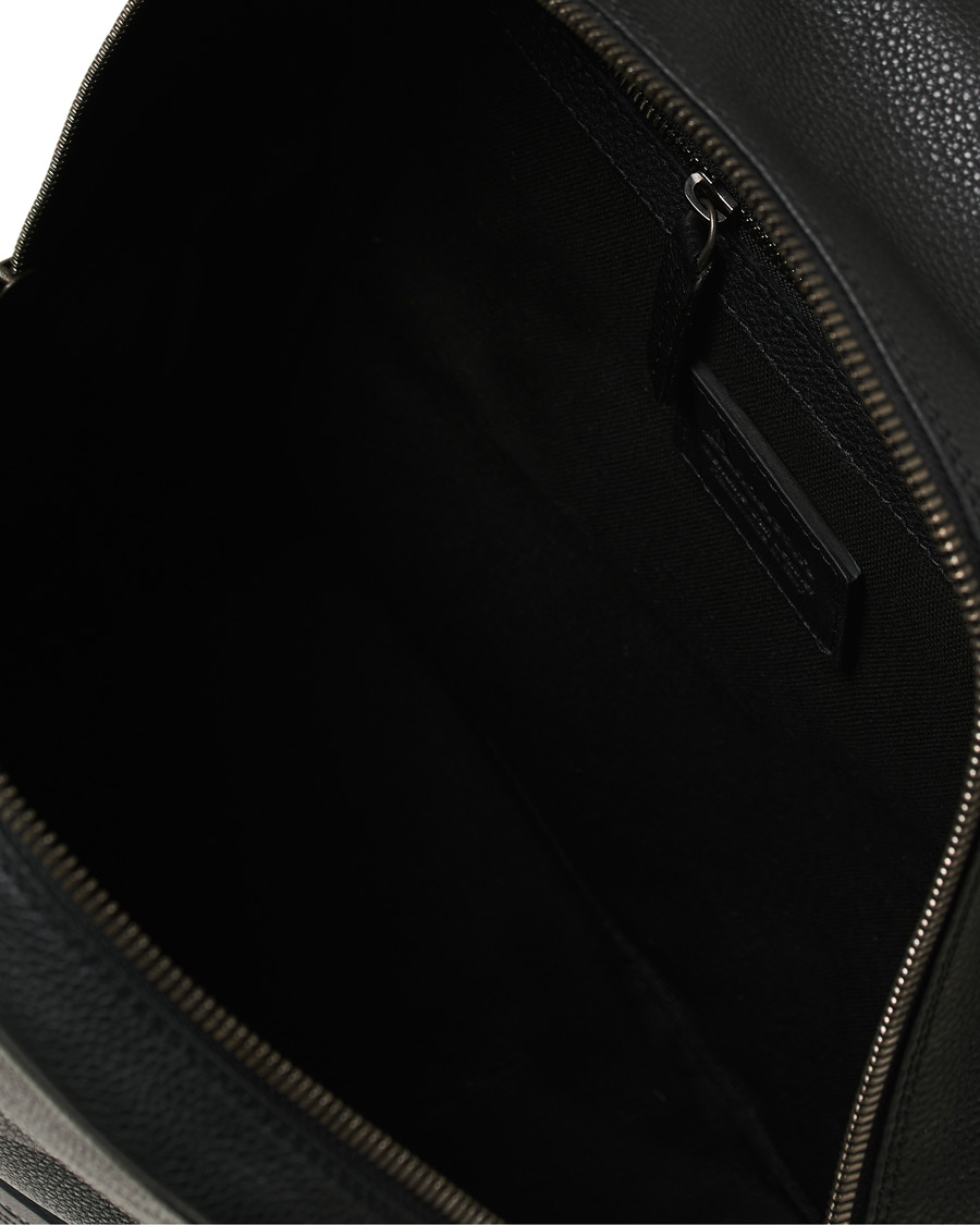Herre | Anderson's Full Grain Leather Backpack Black | Anderson's | Full Grain Leather Backpack Black