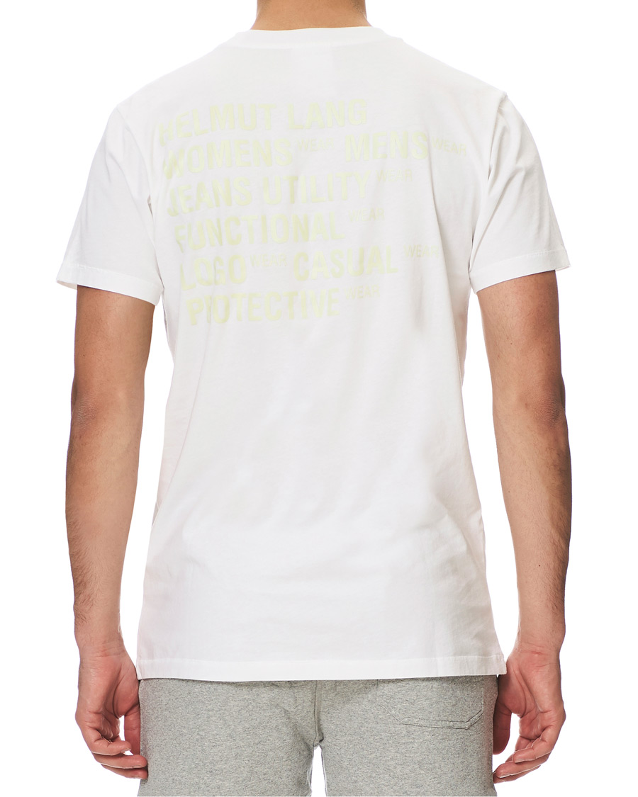 Herre | T-Shirts | Helmut Lang | Glow Standard Tee White