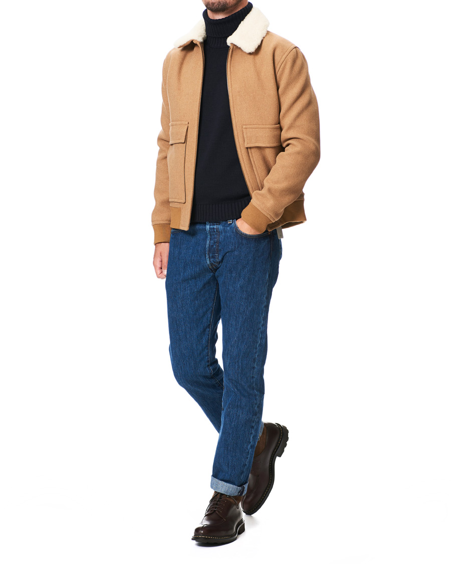 Herre | Jakker | A.P.C. | Bronze Blouson Jacket Brown