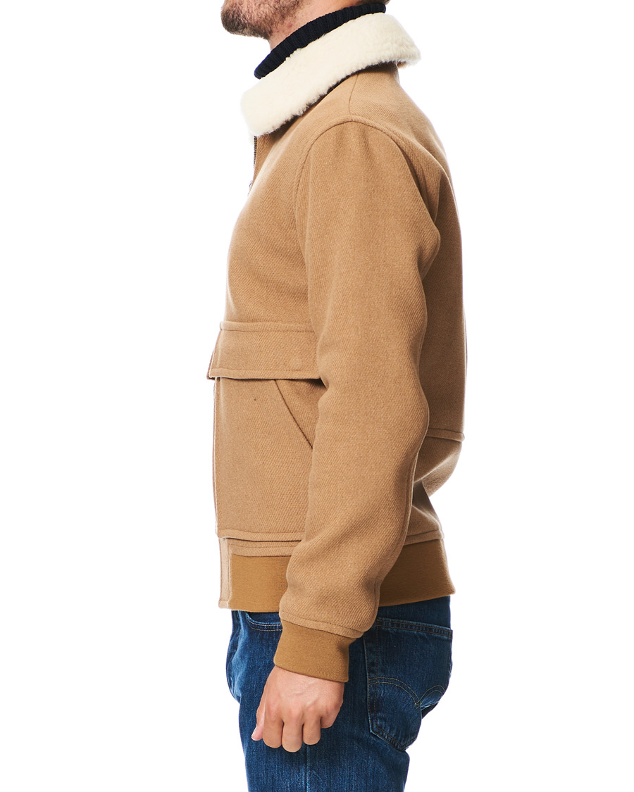 Herre | Jakker | A.P.C. | Bronze Blouson Jacket Brown