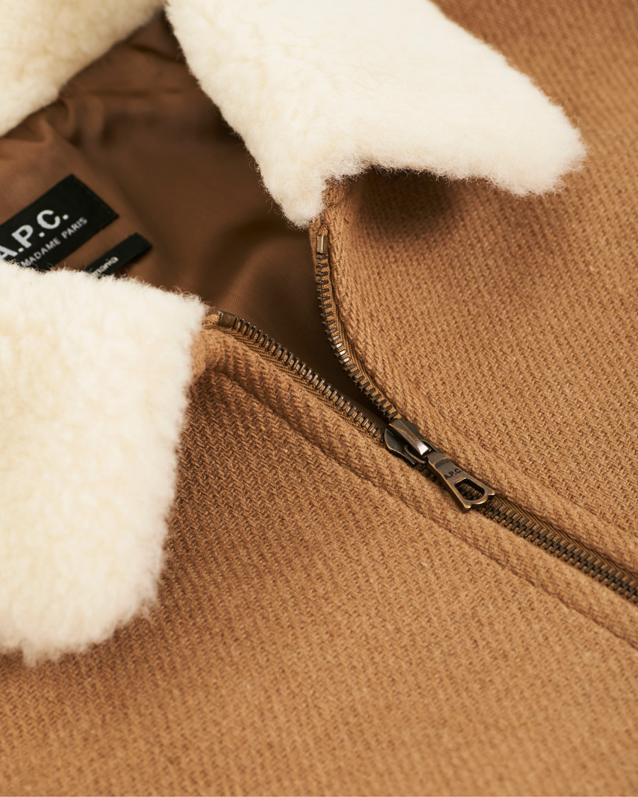 Herre | Jakker | A.P.C. | Bronze Blouson Jacket Brown