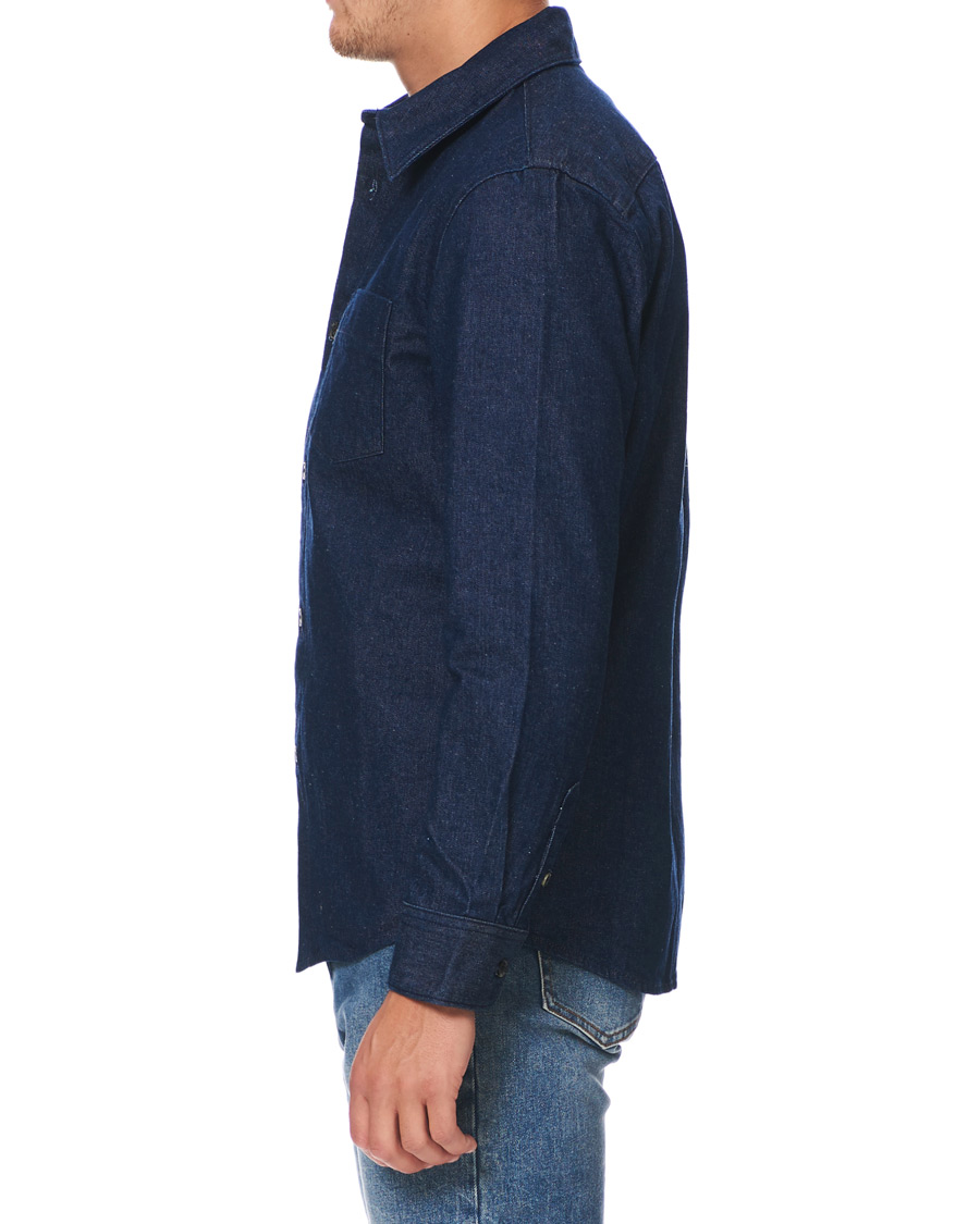 Herre | Skjorter | A.P.C. | Victor Denim Overshirt Indigo