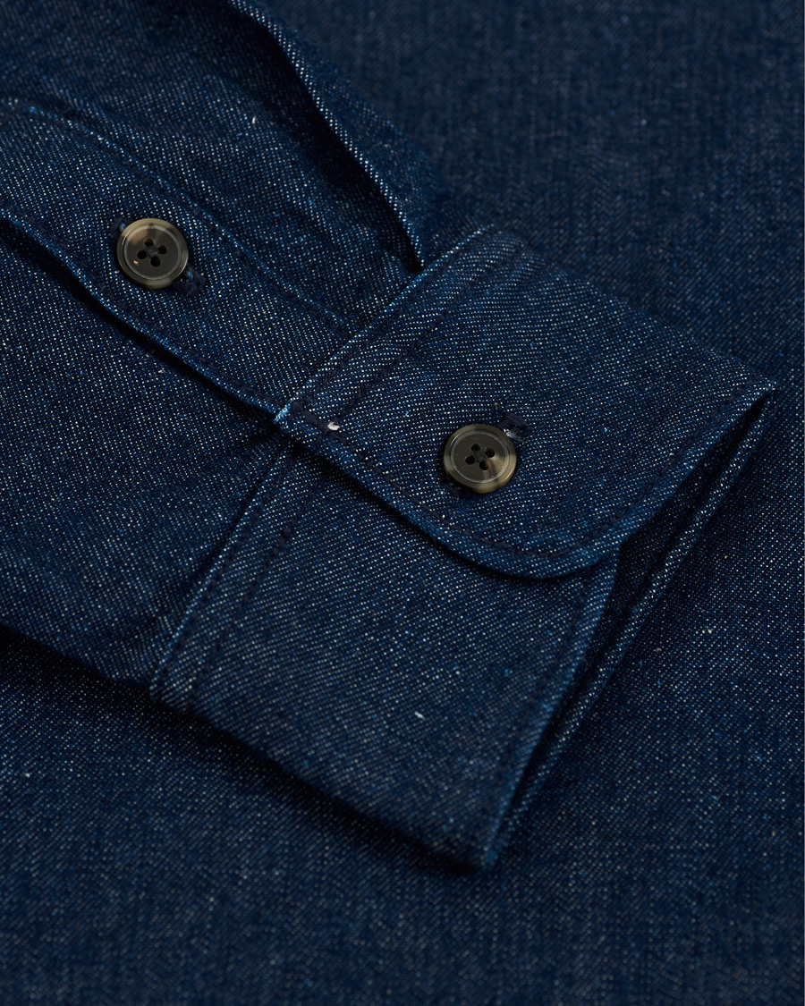 Herre | Skjorter | A.P.C. | Victor Denim Overshirt Indigo