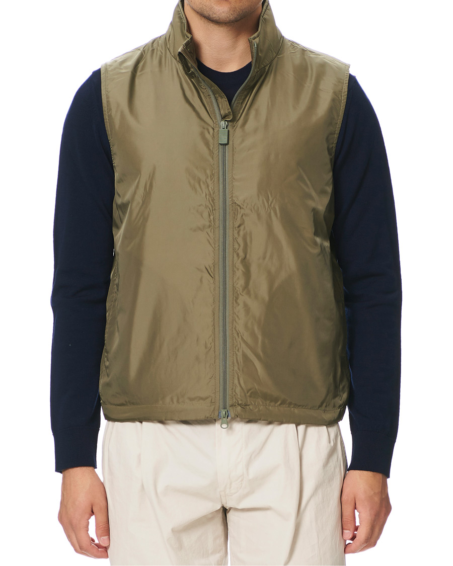 Herre | Jakker | Aspesi | Vernes Nylon Gilet Light Green