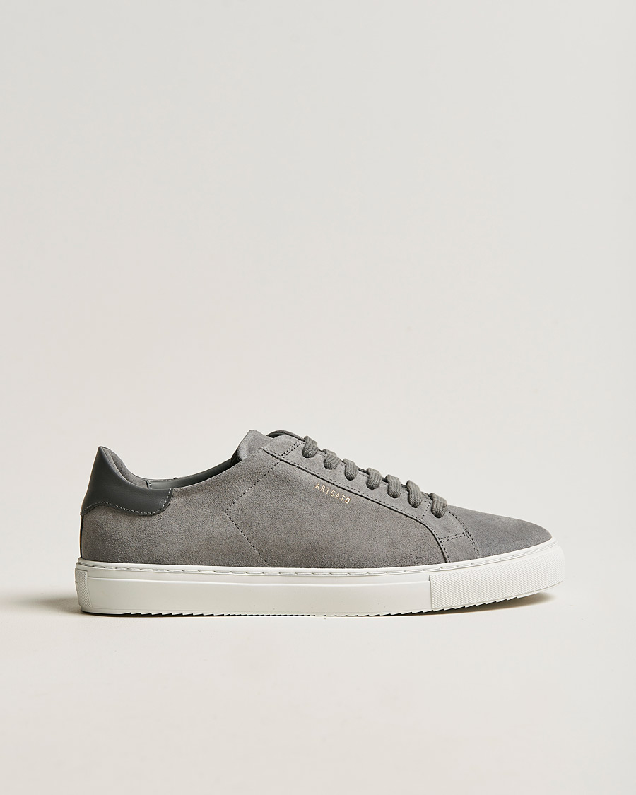Herre | Axel Arigato Clean 90 Sneaker Grey Suede | Axel Arigato | Clean 90 Sneaker Grey Suede