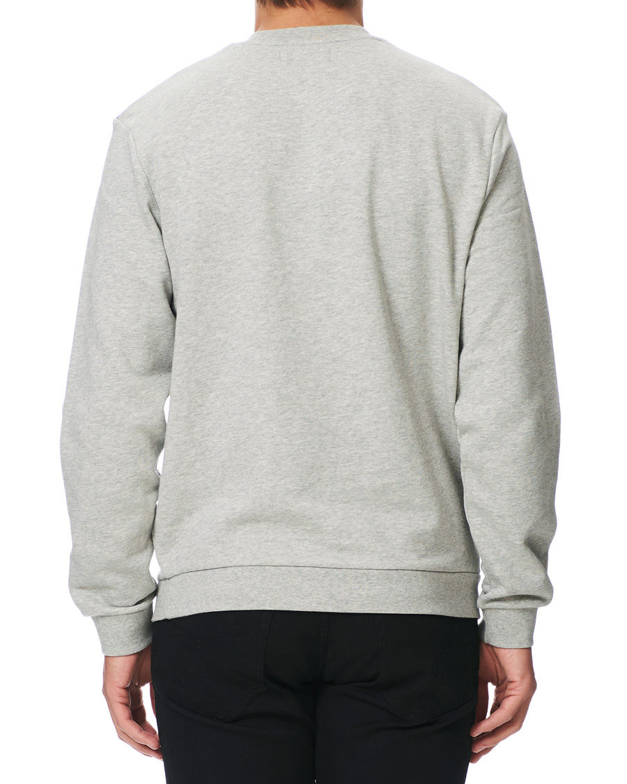 Herre | Gensere | Fred Perry | Embroidered Panel Sweatshirt Marl Grey