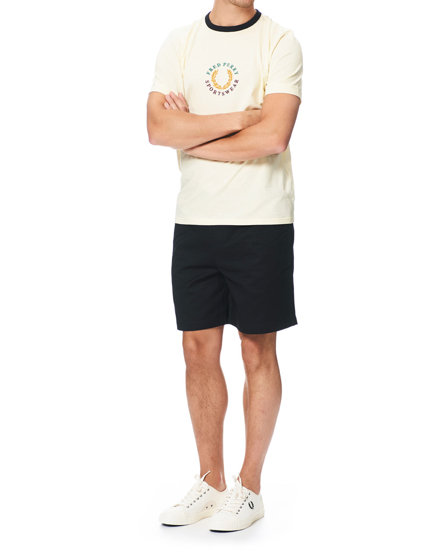 Herre | Shorts | Fred Perry | Drawstring Twill Shorts Navy