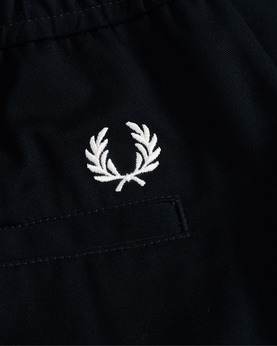 Herre | Shorts | Fred Perry | Drawstring Twill Shorts Navy
