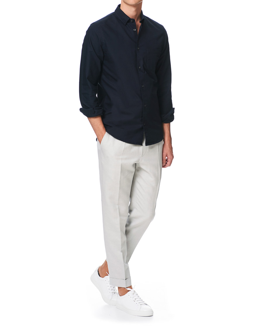 Herre | Skjorter | Filippa K | Tim Oxford Shirt Dark Navy