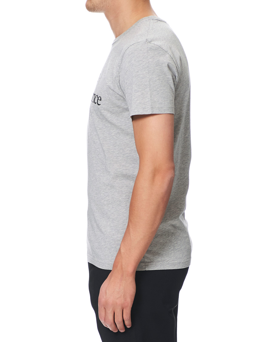 Herre | T-Shirts | Peak Performance | Original Logo Crew Neck Tee Light Grey Melange