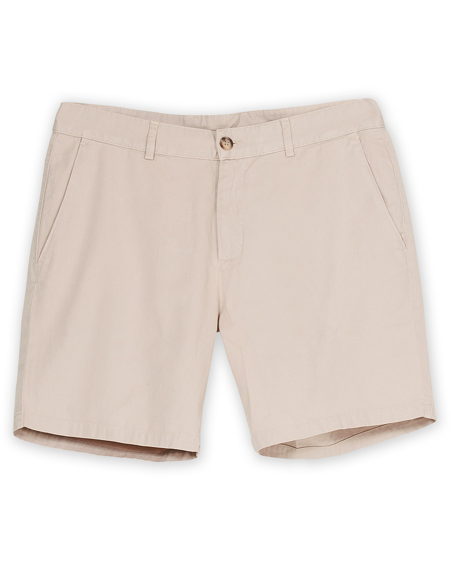 Herre | Shorts | A Day's March | Chinos Shorts Oyster