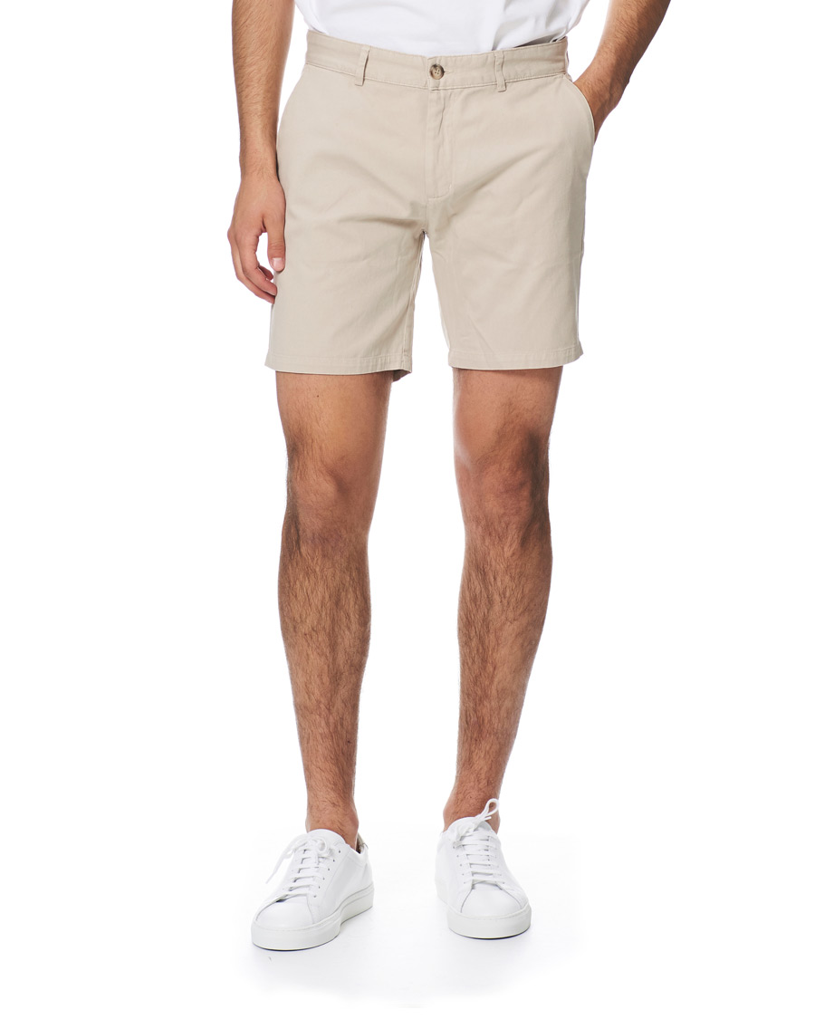Herre | Shorts | A Day's March | Chinos Shorts Oyster