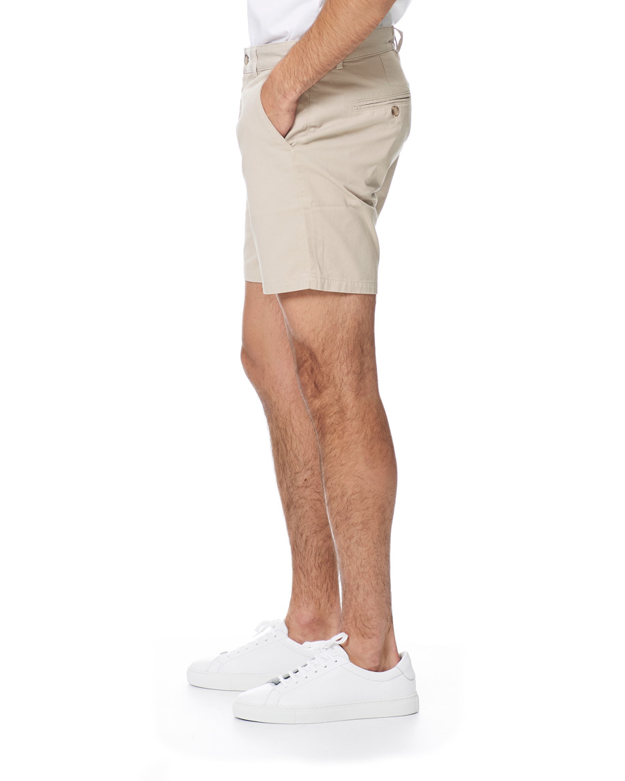 Herre | Shorts | A Day's March | Chinos Shorts Oyster
