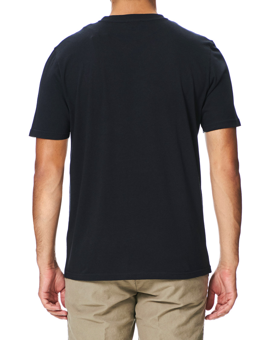 Herre | T-Shirts | Altea | Cashmere Short Sleeve T-Shirt Navy