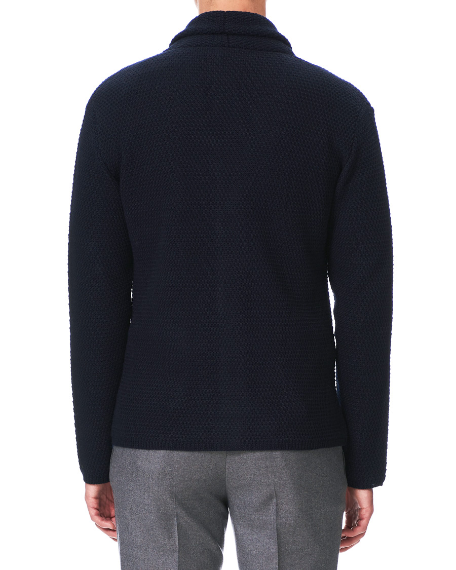 Herre | Gensere | Altea | Shawl Collar Cardigan Navy
