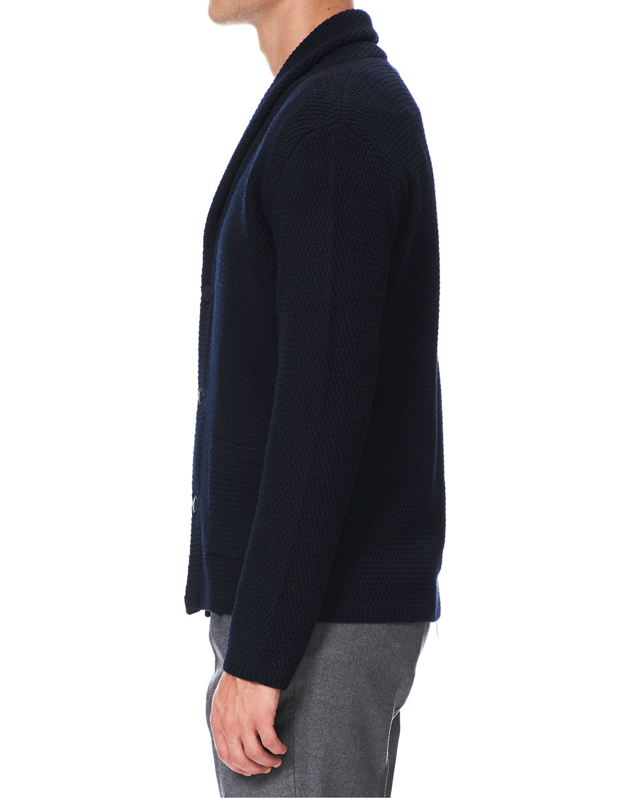 Herre | Gensere | Altea | Shawl Collar Cardigan Navy