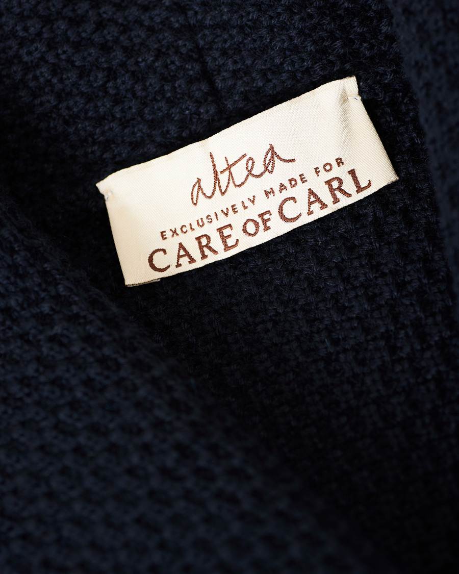 Herre | Gensere | Altea | Shawl Collar Cardigan Navy