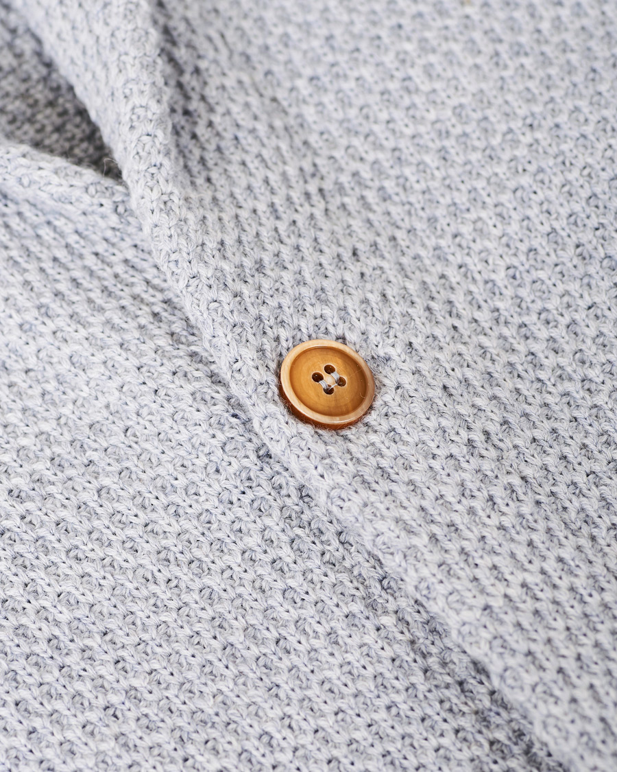 Herre | Gensere | Altea | Shawl Collar Cardigan Grey Melange