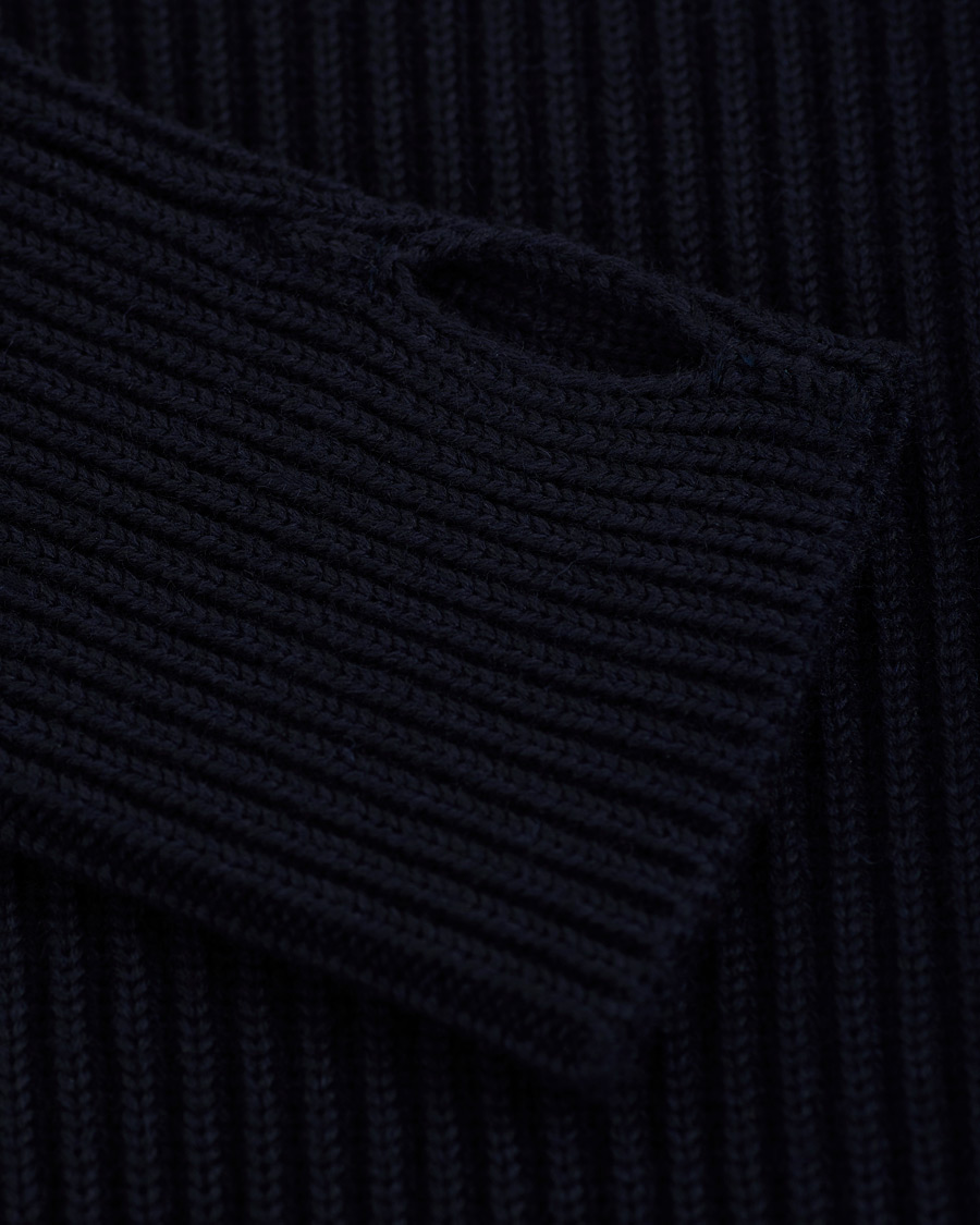 Herre | Gensere | Andersen-Andersen | Navy Crewneck Navy Blue
