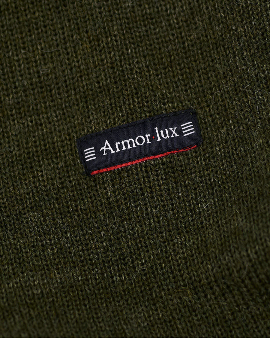Herre | Gensere | Armor-lux | Fouesnant Classic Sweater Dark Green