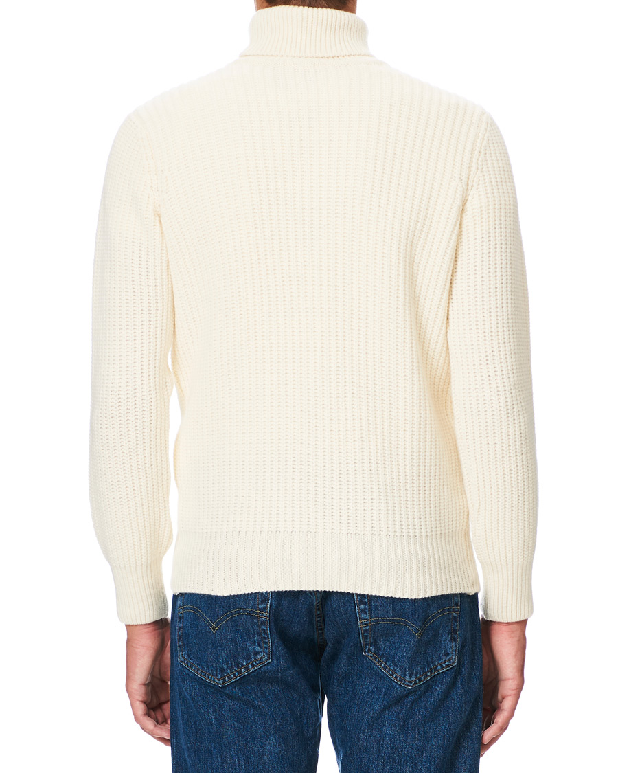 Herre | Gensere | Armor-lux | Soft Cable Turtleneck Sweater Nature