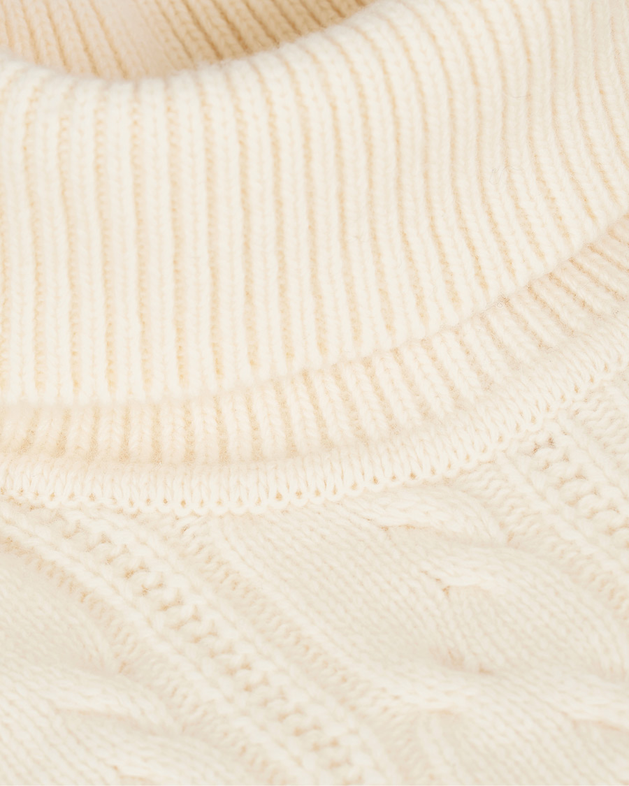 Herre | Gensere | Armor-lux | Soft Cable Turtleneck Sweater Nature