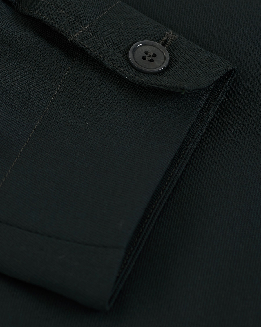 Herre | Skjorter | Filippa K | Louis Gabardine Jacket Dark Spruce