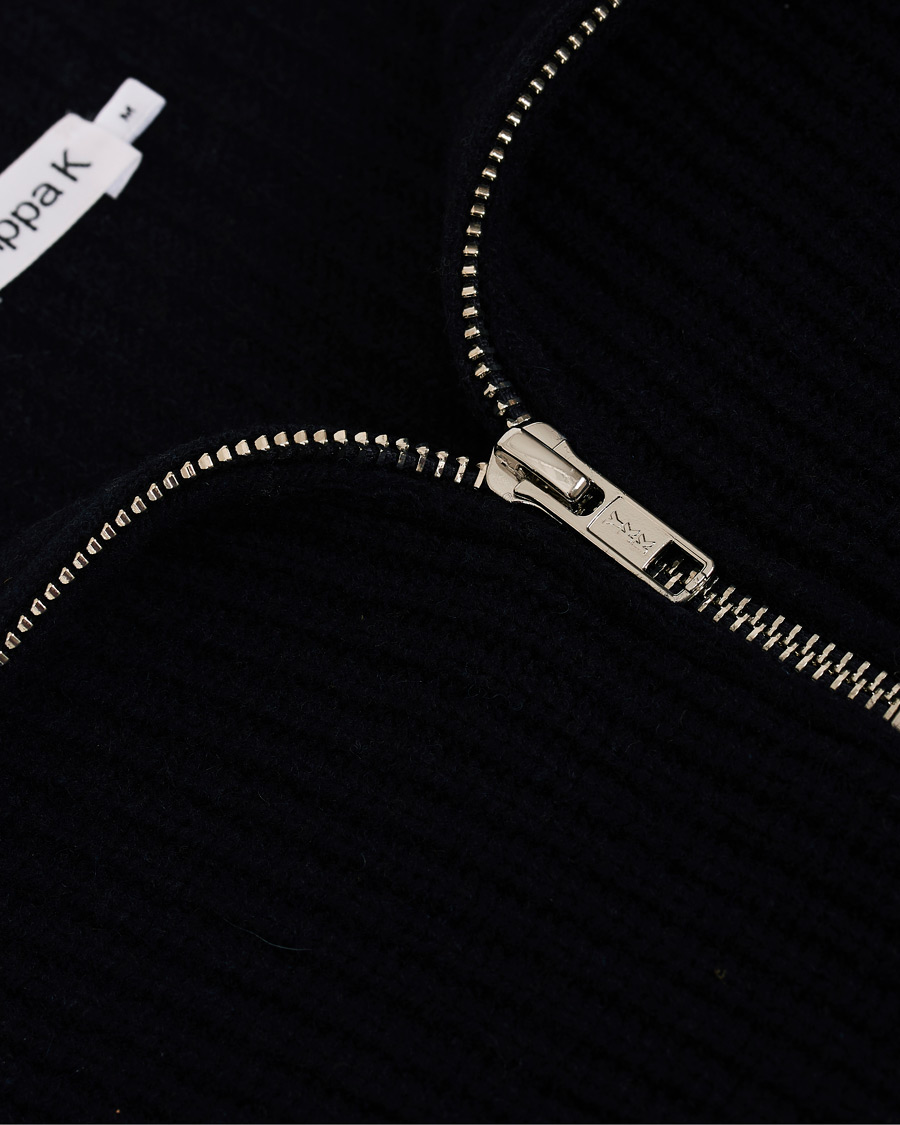Herre | Gensere | Filippa K | Harrod Zip Wool/Cashmere Sweater Navy