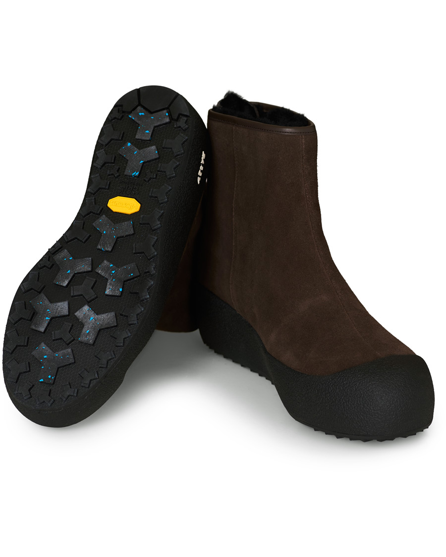 Herre | Bally Guard II M Curling Boot Coffee | Bally | Guard II M Curling Boot Coffee
