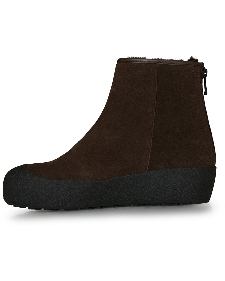 Herre | Bally Guard II M Curling Boot Coffee | Bally | Guard II M Curling Boot Coffee