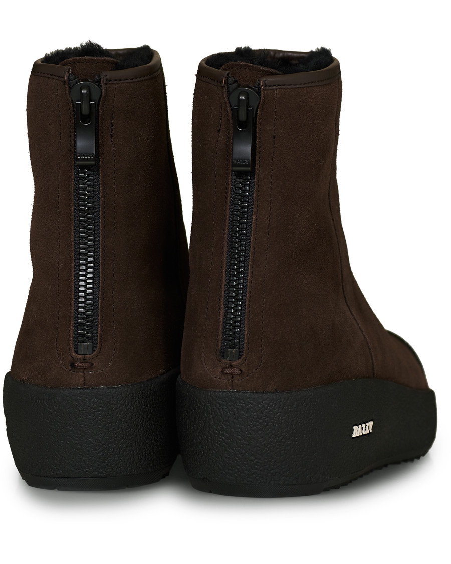 Herre | Bally Guard II M Curling Boot Coffee | Bally | Guard II M Curling Boot Coffee