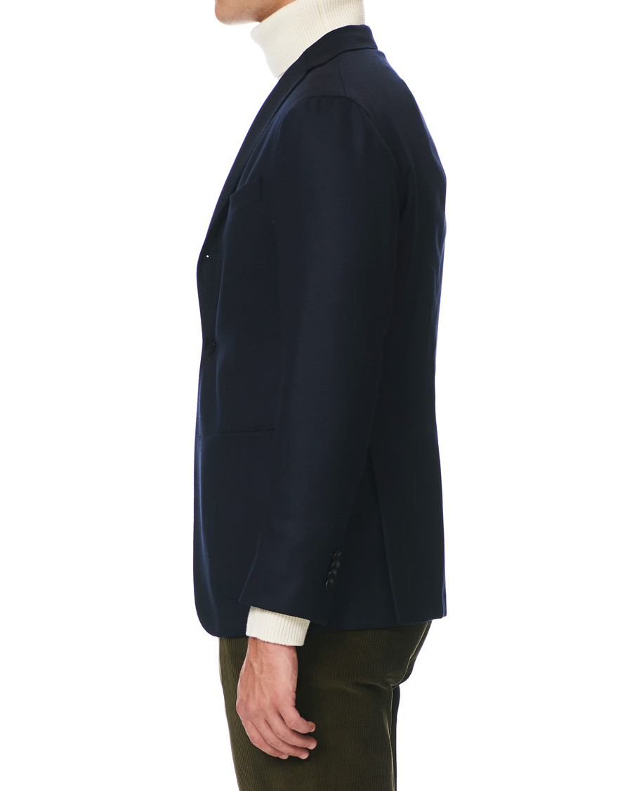 Herre | Dressjakker | Boglioli | K Jacket Wool Hopsack Blazer Navy